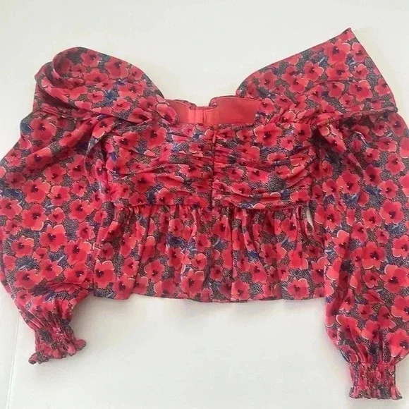 House of Harlow 1960 Burna Blouse - Picture 14 of 15